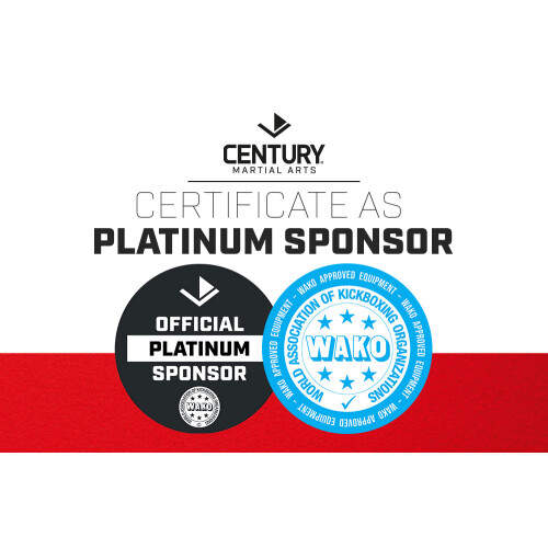 CENTURY MARTIAL ARTS is Platinum Sponsor and Product Partner of the World Association of Kickboxing Organisations for 4 years! - CENTURY MARTIAL ARTS is Platinum Sponsor and Product Partner of the World Association of Kickboxing Organisations for 4 years!