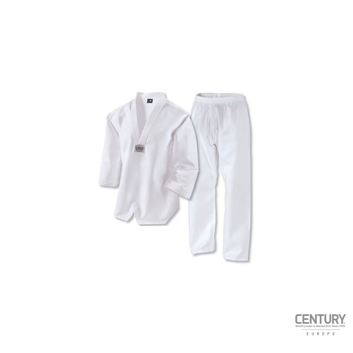 Lightweight TKD Student Uniform 6 oz. White 3