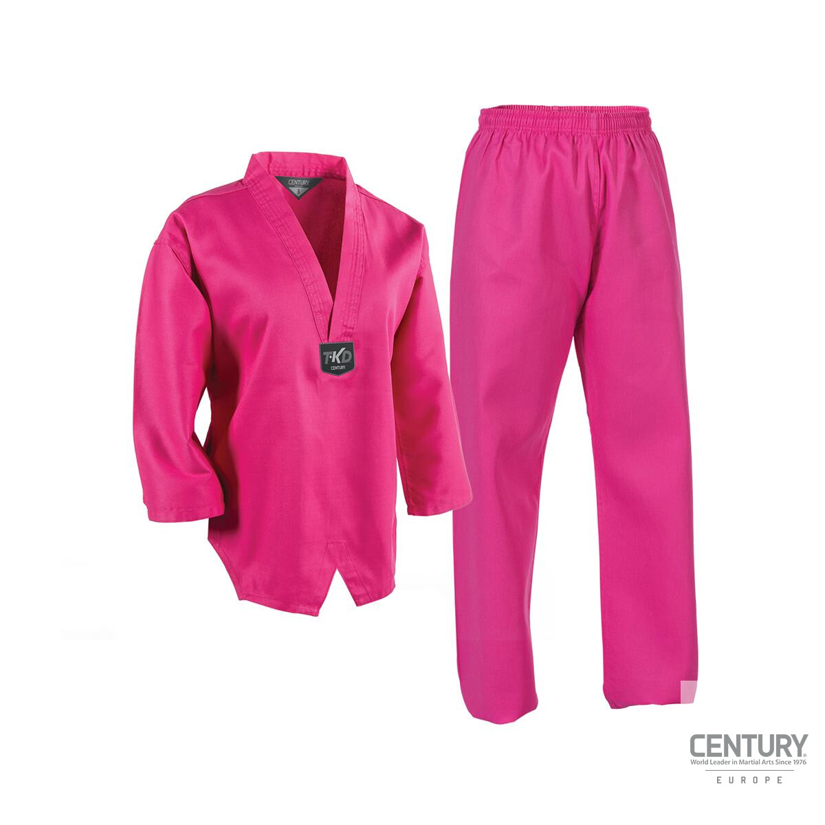 Lightweight TKD Student Uniform 6 oz. Pink 4