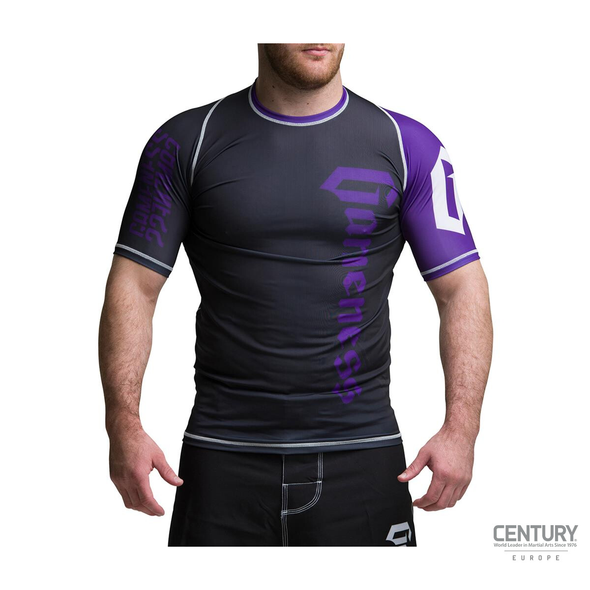 Gameness short Sleeve Profi Rashguard Purple M