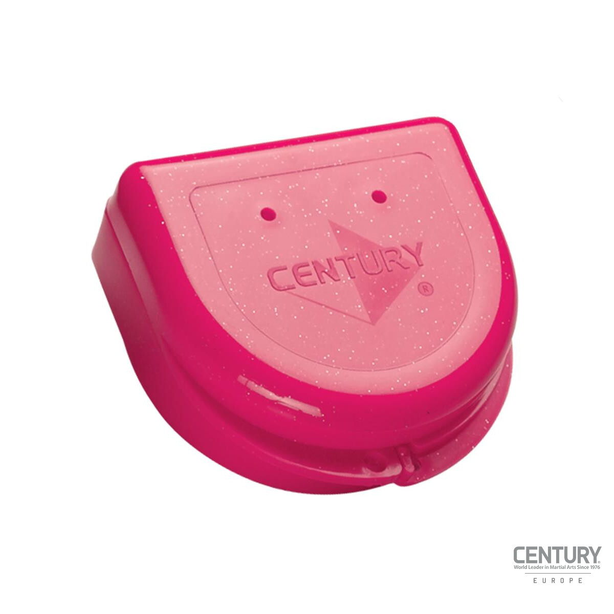 CENTURY Mundschutz Aufbewahrungsbox Pink Silber