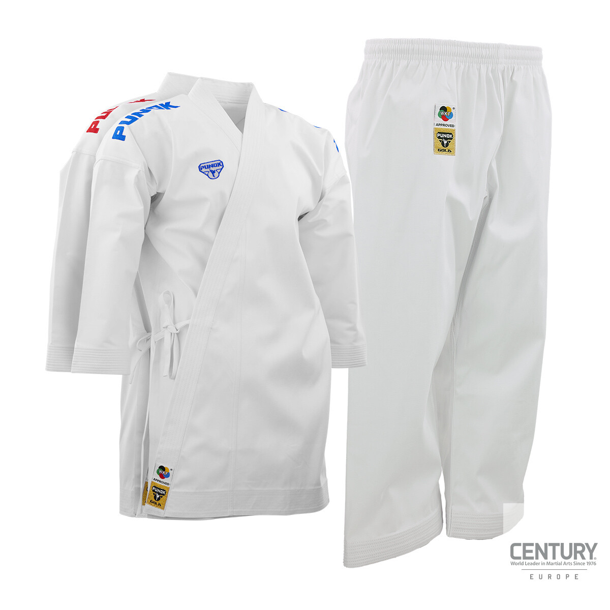 PUNOK WKF Wettkampf Gold Kata Uniform 3 Teile Set [4] 180 cm