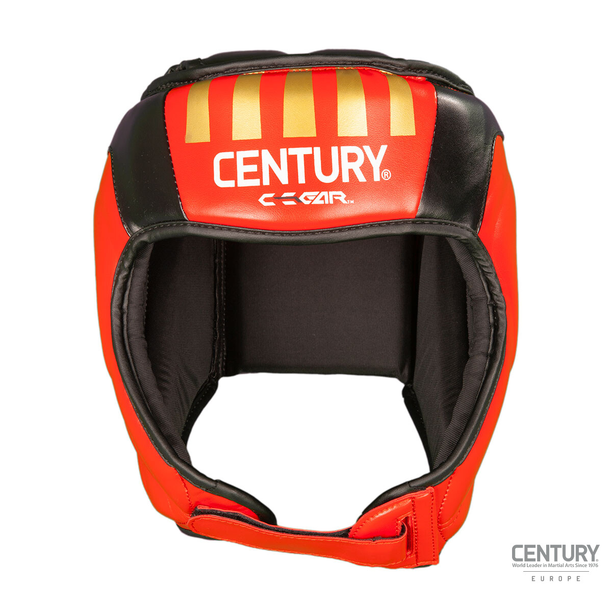 Head Guard C-GEAR Integrity WAKO approved  Red/Gold Small