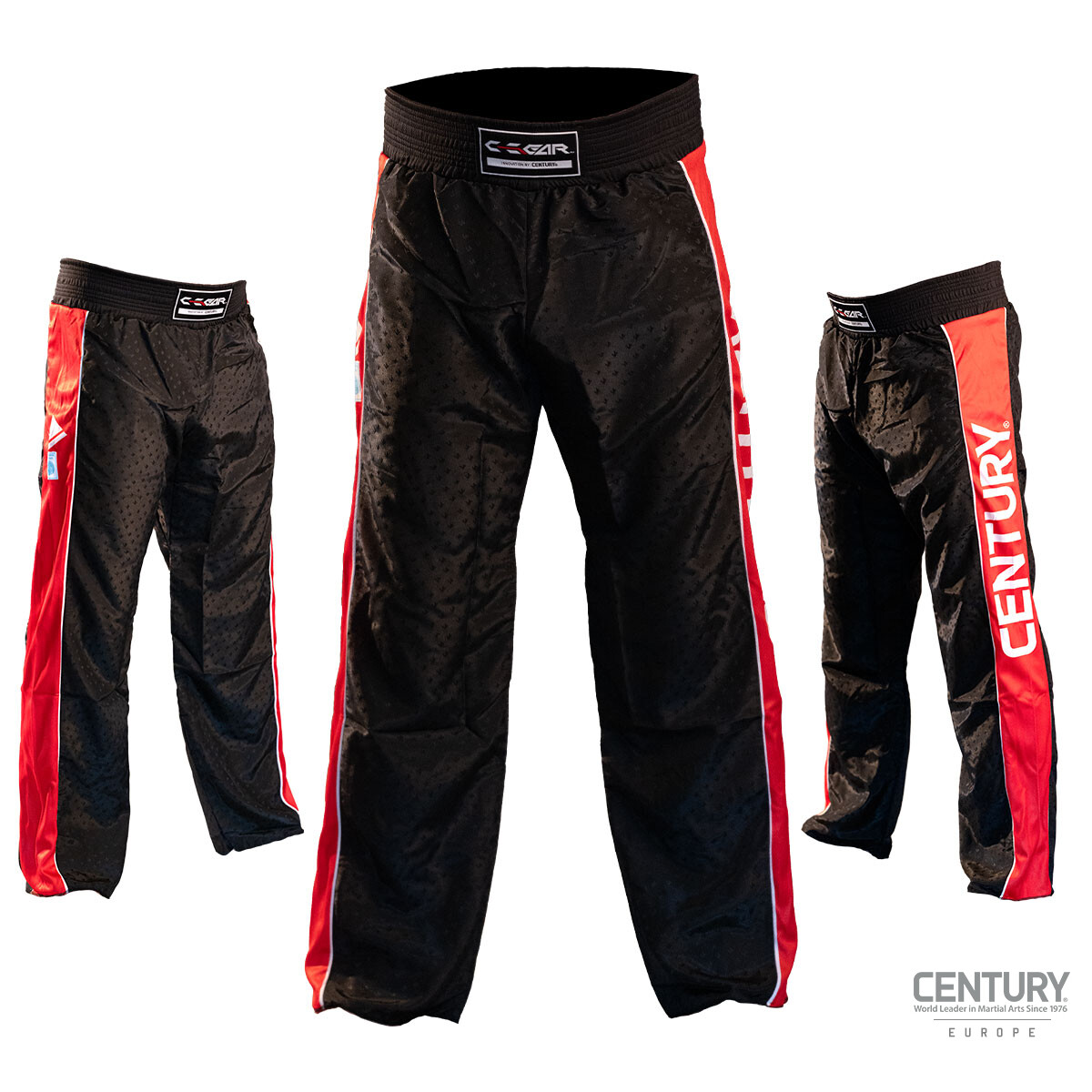 Uniform Pants C-GEAR Determination WAKO approved S Black/Red