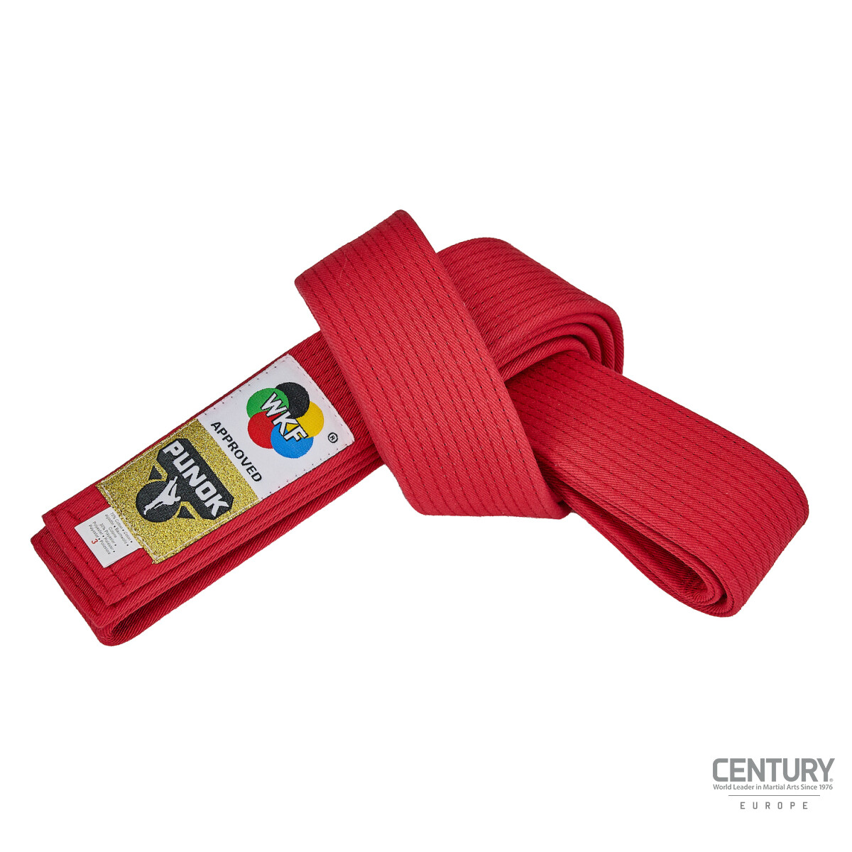 PUNOK Kata WKF Competition Belt Red [7] 320 cm